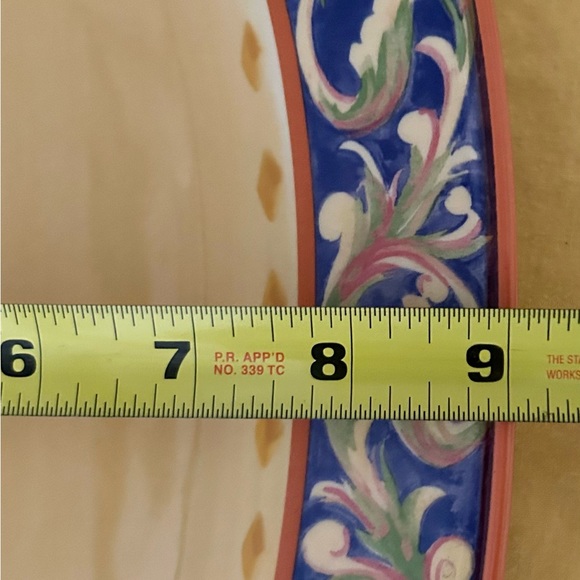 Pfaltzgraff 12” Villa della Luna platter. 2004 - Picture 9 of 10